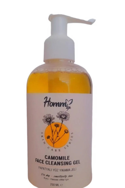 Homm Bitkisel Papatyalı Yüz Yıkama Jeli 250 ml Kuru ve Hassas Ciltler İçin