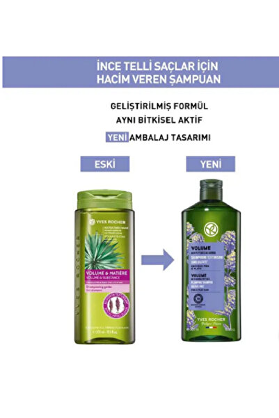 Yves Rocher İnce Telli Saçlar / Volume - Hacim Veren Şampuan
