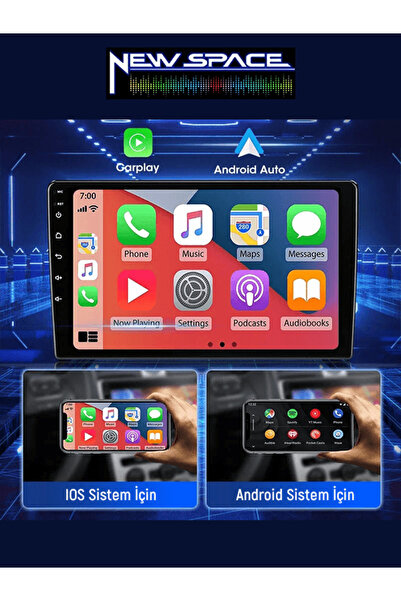 NEWSPACE VOLKSWAGEN GOLF 7 ANDROİD 8GB RAM 128GB ROM 8 ÇEKİRDEK CARPLAY MULTİMEDYA UYUMLU