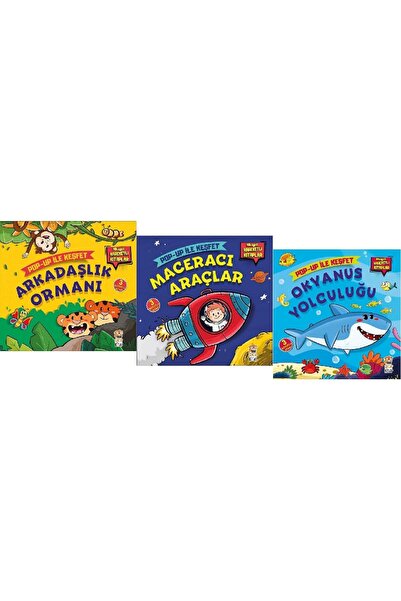 Sincap Kitap Pop-Up İle Keşfet Arkadaşlık Ormanı + Maceracı Araçlar + Okyanus...