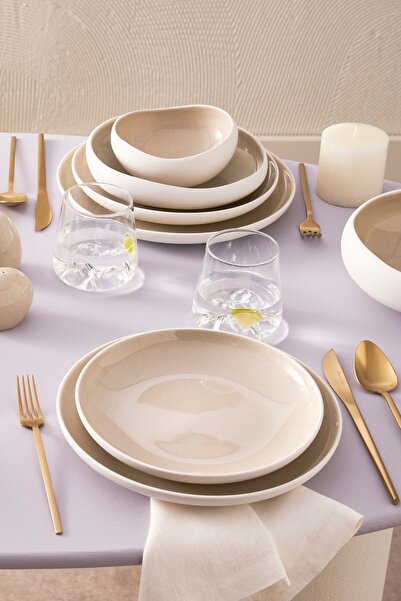 Karaca Streamline Cupid 59 Parça 12 Kişilik New Bone Yemek Takımı