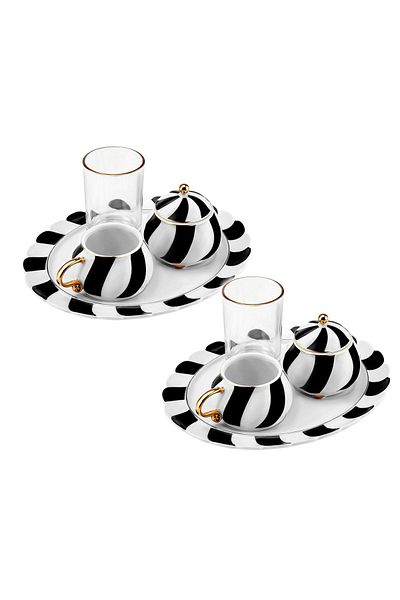 Karaca Mine 2 Personen Kaffeetasse Präsentationsset 90 ml