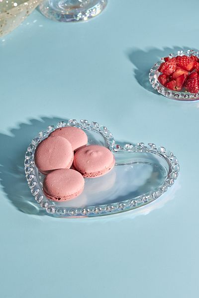 Karaca Rory Heart Serving Plate 18 Cm