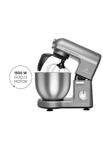 Karaca Space Grey 1500 W Mastermaid Chef Pro Doppelarm-Küchenchef