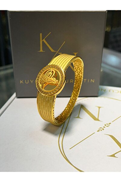 kuyumcu nurettin 25 gr (Gram) Trabzon Desenli Reşat Kelepçe 22 Ayar Altın