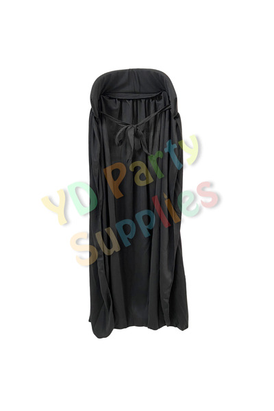 Yusuf Dirik YD Party Supplies عباءة الهالوين بياقة سوداء مقاس 90 سم