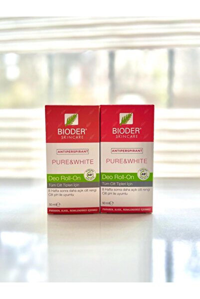 Bioder Antiperspirant Deo Roll On 50 ml 2'Lİ SET