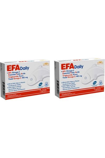 New Life Efa Daily 30 Capsules - 2 Pack