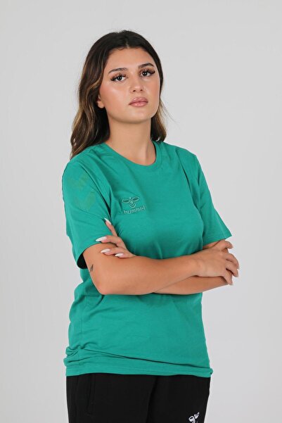 hummel Green Cotton Armin Training T-Shirt