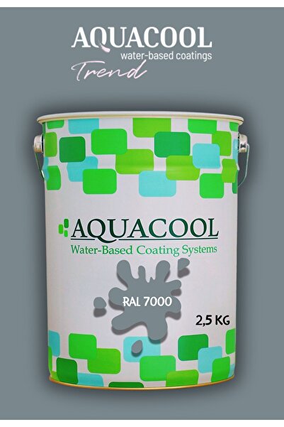 Aquacool Trend Akrilik Hobi Boya 2,5 Kg Su Bazlı Hibrit Dönüşüm Boyası Ral 70...
