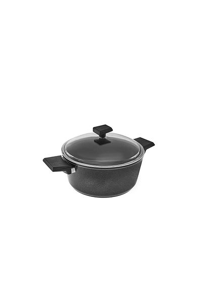 Karaca Swiss Crystal Pot 18 Cm Black