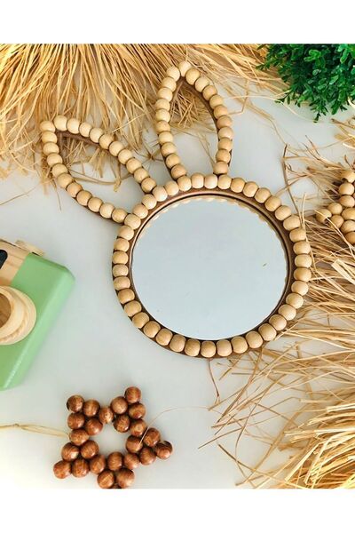 Genel Markalar Kaliteli Tavşan Boncuklu Ayna & Ayna Bebek Odası Ayna & Tavşan...