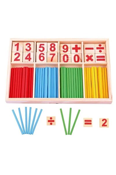 kaan oyuncak Montessori Number Stick Set
