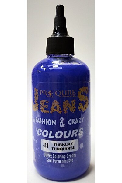 PROQURE Turkuaz Renkli Saç Boyası 250 ml