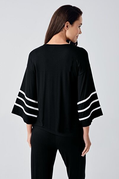 Artış Flexible Viscose Women's Pajama Set - Short Sleeve