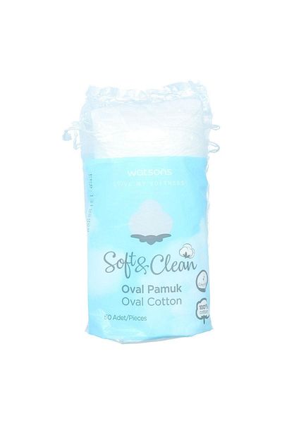 Watsons Oval Cotton 50 Pieces