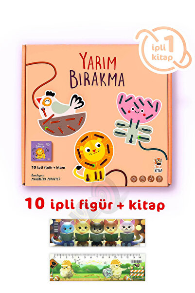Sincap Kitap Yarım Bırakma - İpli Kitap 1 (2-4 Yaş)