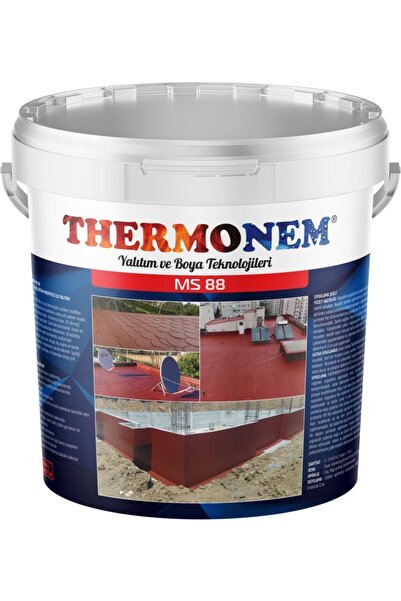 THERMONEM Ms 88 Polimer Esaslı Bitüm Modifiyeli Su Yalıtım Malzemesi 7,5 Kg