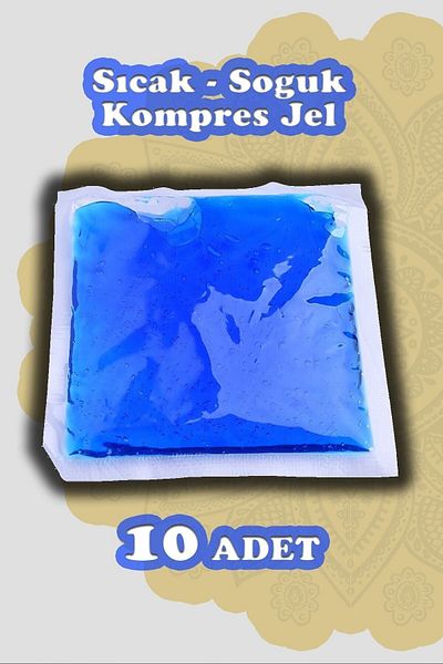 orthodent 10 Pieces - Hot Cold Thermo Gel Compress Ice Gel Thermogel