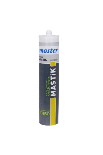 KL HOME Gri Renk Silikonize Akrilik Mastik 450gr