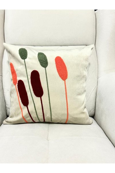HD HOME COLLECTİON Velvet Punch Throw Pillow Cover