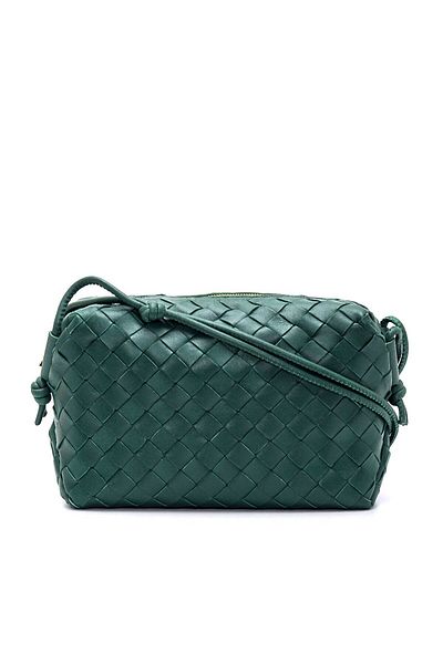 Sofia Baldi Green Leather Women's Bag - Irelia