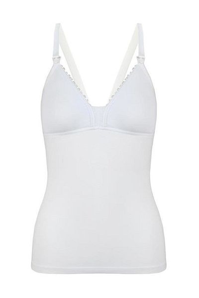 bonbonetti chocolate baby&kids Tricou alb pentru alăptare pentru femei 3050