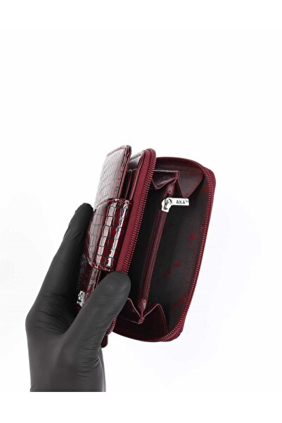 Aka Deri Leather Women's Wallet 402 65
