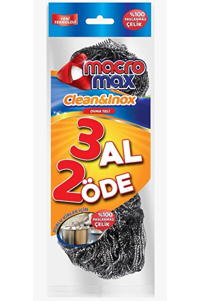 MacroBase سلك تنظيف Clean&inox من الفولاذ المقاوم للصدأ