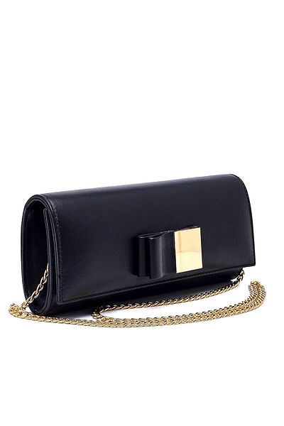 Sofia Baldi Black Leather Feyow Women's Bag