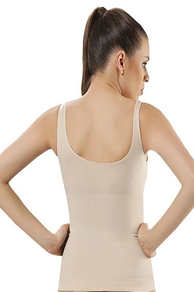 Momslab Women's Beige Seamless Corset