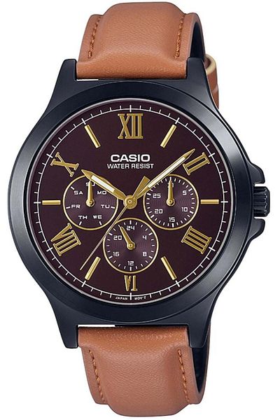 Casio Mtp-V300Bl-5A Model Red Trench Coat