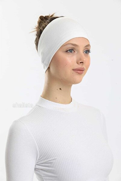 Shalista Buy 4 Pay 3 Miraculous Adhesive Reducing Slippage Seamless Bonnet Bandana Ecru Price Is for 1 Piece