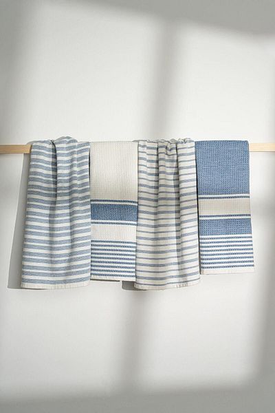 Soley |   Izay |   Set de 4 prosoape de bucatarie din bumbac 100%.