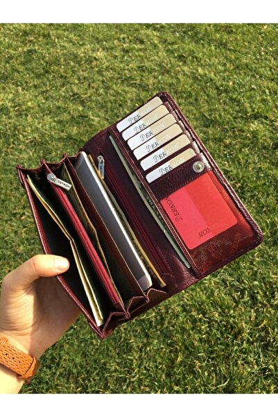 DERKON Useful Genuine Leather Women's Wallet