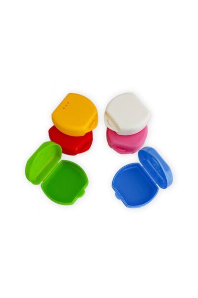 MEDİKO Protez Diş Saklama Kabı (Aparey Kutusu) *ŞEFFAF PLAK KABI **Küçük Boy*...