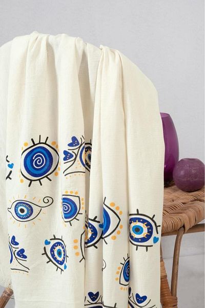 Mulberry Muslin Peshtemal Prosop organic cu 2 straturi