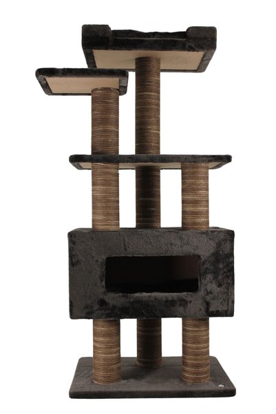 LOTUS FURNITURE PET SERIES CENEVRE TIRMALAMALI KEDİ EVİ
