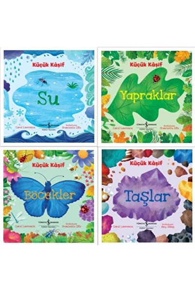 TÜRKİYE İŞ BANKASI KÜLTÜR YAYINLARI Küçük Kaşif Su - Küçük Kaşif Yapraklar - ...