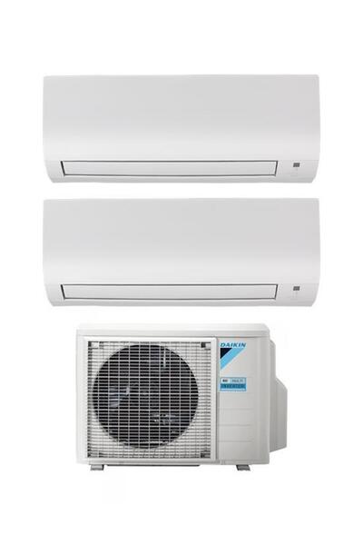 Daikin Shira Plus Multi Split Inverter Klima 1+2 Sistem (4MXM80) 12+12 BTU 8,0 kW R32 Dış Ünite