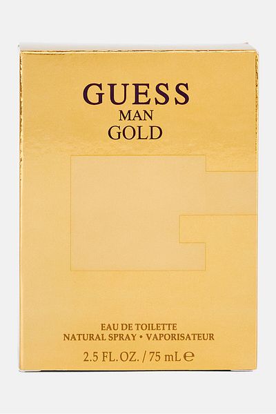 Guess Men Gold Eau De Toilette 75 ml, Gold