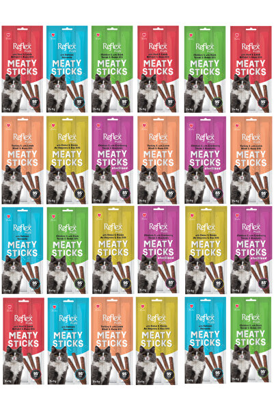 Reflex Stick Kedi Ödülü 3x5 gr 4 Çeşit 20 Paket