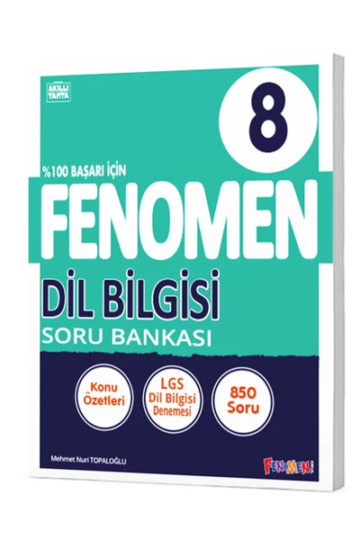 Fenomen Yayıncılık Fenomen Yayınları 8 Sınıf Türkçe Dil Bilgisi Soru Bankası