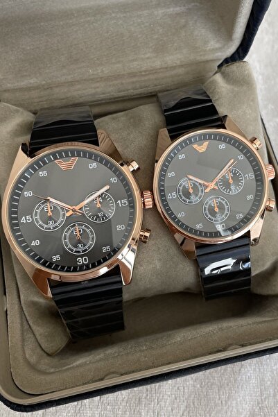 Leerybee Özel Kutulu 2 Adet Sevgili Kol Saatleri Metal Kordon Sevgiliye Ese D...