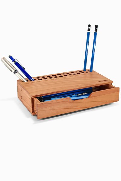Woodsaka Reka Mini Συρταριέρα Μολυβοθήκη Organizer - Cherry
