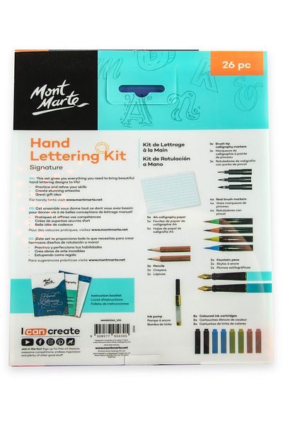 Mont Marte Set of 26 mm Handwriting
