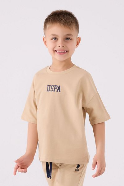 U.S. Polo Assn. Us Polo Assn Boy Cream Bermuda Suit