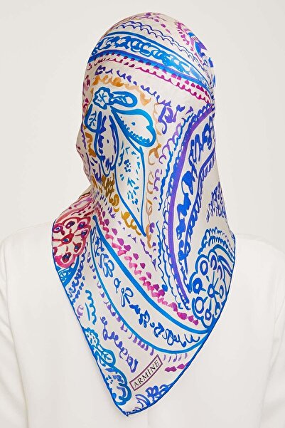 Armine Sura ipek Eşarp %100 Pure Silk 9037 54