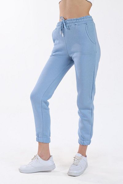 Rays Φούτερ Baby Blue 9151M Model Legs Elastic Pocket Φούτερ