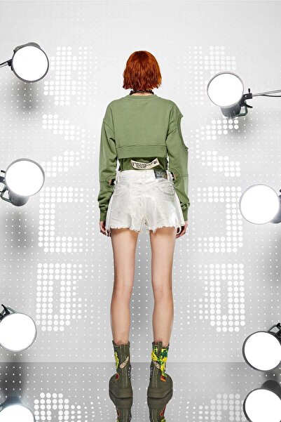 VDR Gümüş Ekru Şort 15107